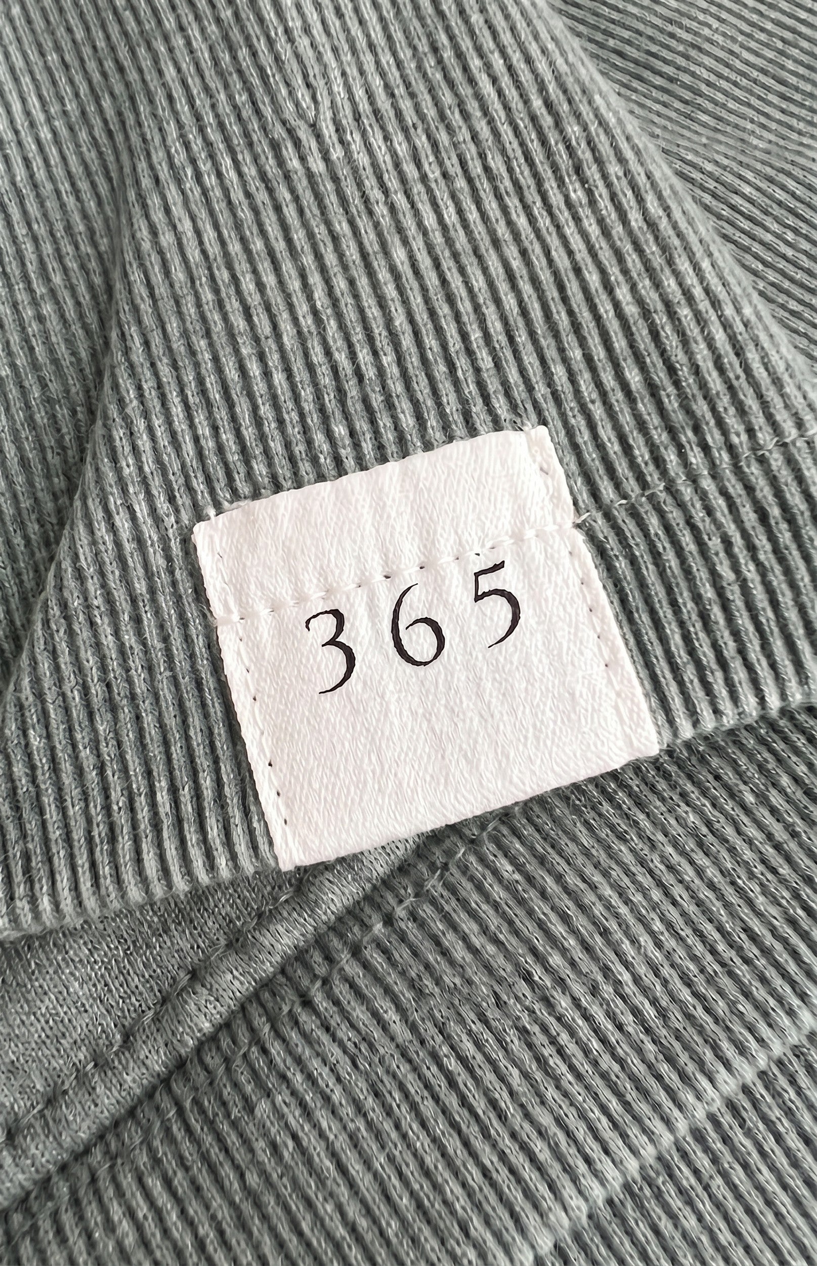 Polerón Lavado 340 gr · Verde - etiqueta de cuello 100% algodón